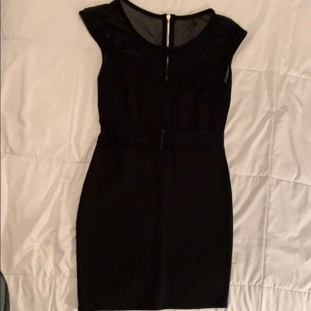 Sheer Black cut out Mini